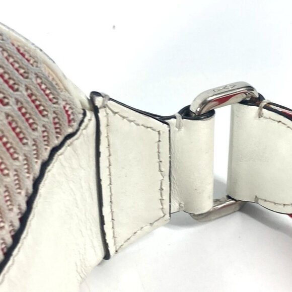 Christian Louboutin Mary Jane logo Mesh Bag Belt Bag Cross Shoulder Bag body bag - Picture 12 of 14